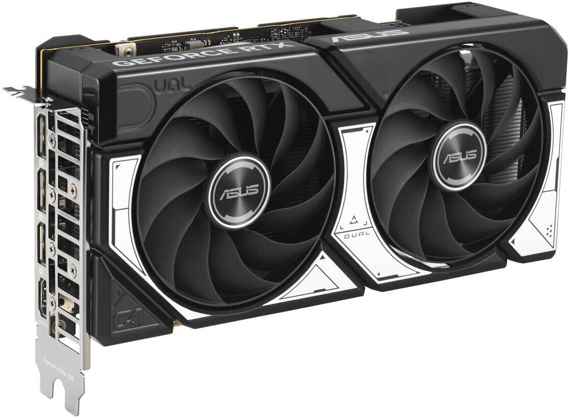 Asus GeForce RTX 5060 Dual 8GB GDDR7 OC Edition Gaming Graphics Card, 128-Bit Memory, 2565 MHz Boost Clock, 28 Gbps Memory Speed, 3840 CUDA Cores, PCI Express 5.0 | 90YV0N12-M0NA00