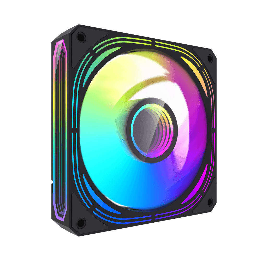 DarkFlash INF24T 3 in 1 ARGB Case Fans - BLACK