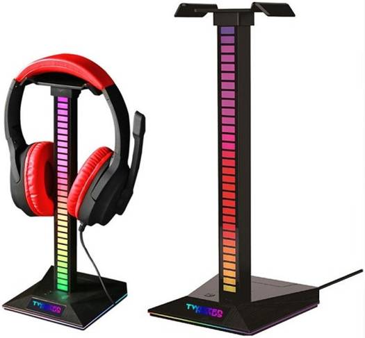 Twisted Minds RGB Gaming Headset Stand Black | TM-HPH-05