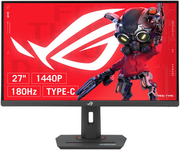 ASUS ROG Strix XG27ACS Monitor, 27" WQHD Fast IPS Display, 180Hz, 1ms, NVIDIA G-Sync & AMD FreeSync Technology, Black | 90LM09Q0-B01170