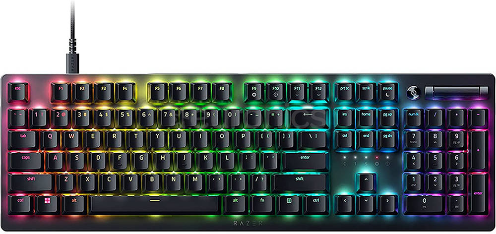 Razer DeathStalker V2 Gaming Keyboard, Low-Profile Optical Switches, Linear Red, Chroma RGB | RZ03-04500100-R3M1