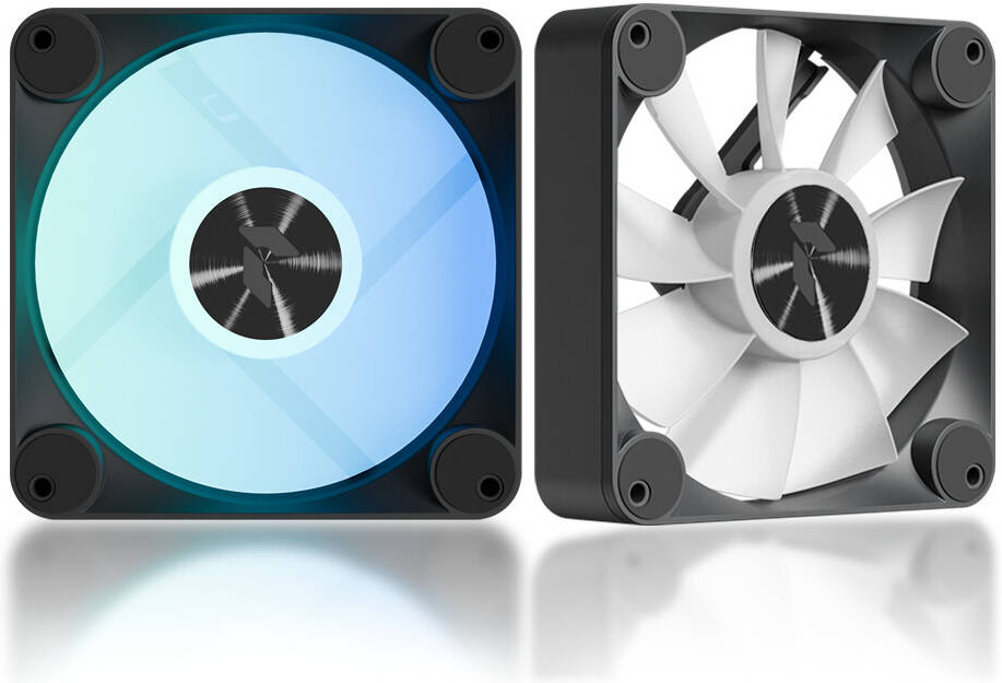 APNX 120 PWM ARGB Reverse Blade 120mm Case Fan BLACK | APF3-PF11247.11