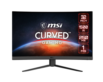 MSI G32C4X 32" Curved Gaming Monitor 1500R 1920x1080 VA Panel 250Hz 1ms