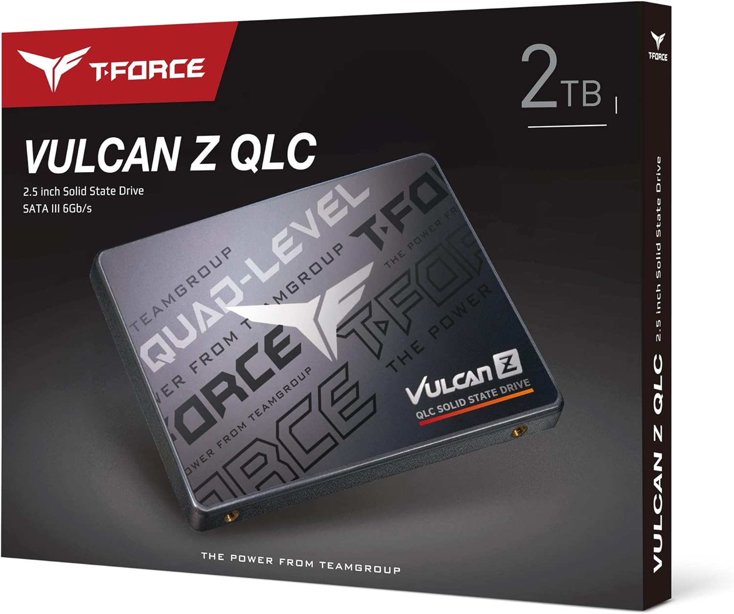 TEAMGROUP T-Force Vulcan Z 2TB SLC 2.5 Inch SATA III SSD