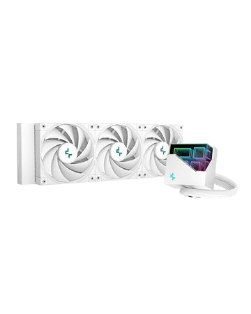 Deepcool LT720 360mm High-Performance Liquid CPU Cooler (White)