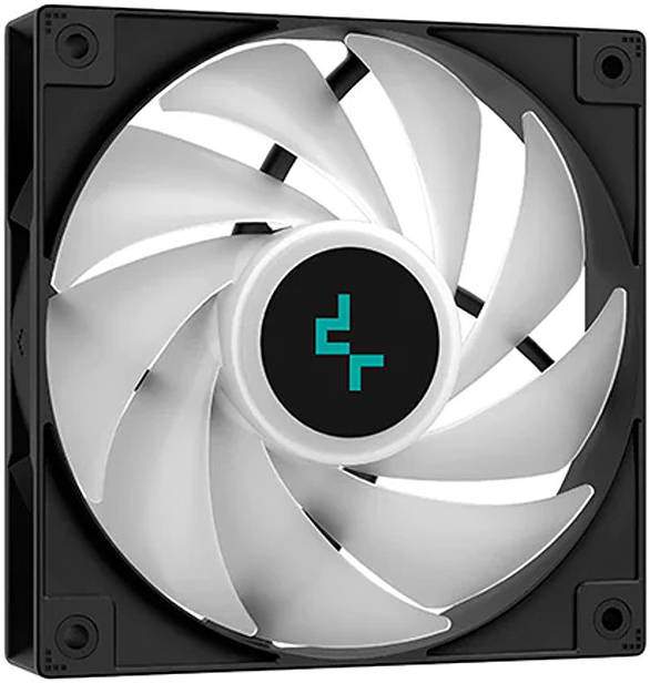 DeepCool AG400 BK ARGB Single Tower 120mm CPU Cooler, A-RGB, Black | R-AG400-BKANMC-G-2