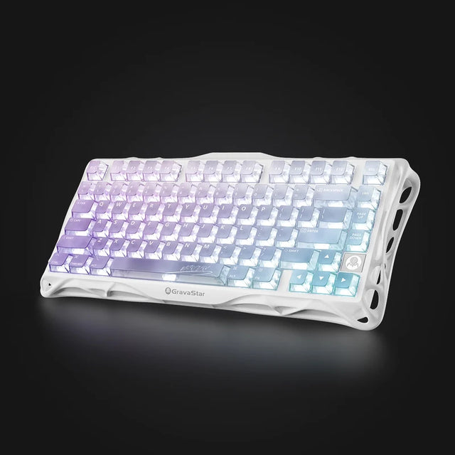 GravaStar K1 Lite Wireless Mechanical KB - Crystal Aurora | XTA-L_AUROA