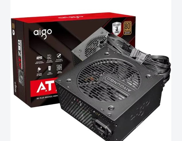 AIGO 750W 80+ BRONZE PSU BLACK