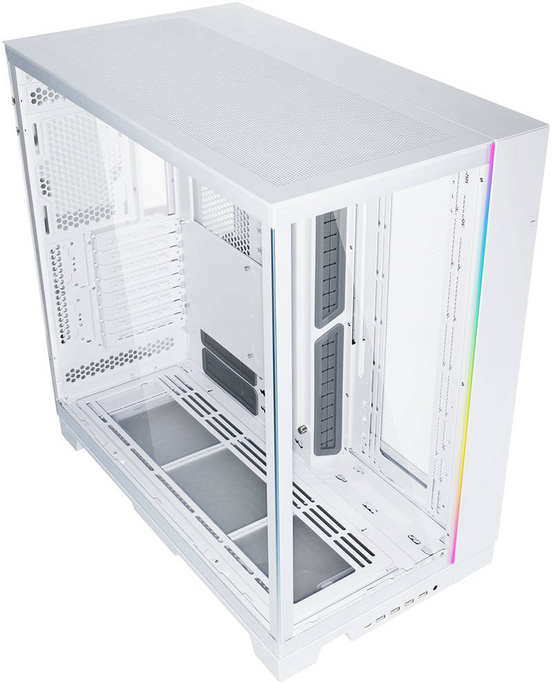 Lian Li O11 Dynamic EVO XL Full Tower Computer Case, White | O11DEXL-W