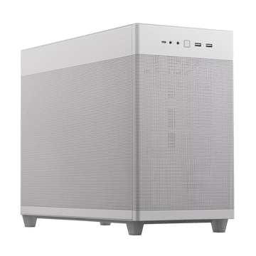 ASUS Prime AP201 m-ATX Gaming Chassis Mesh Type, WHITE
