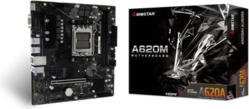 Biostar A620MH Aurora AM5 Socket AMD Motherboard | A620MH AURORA