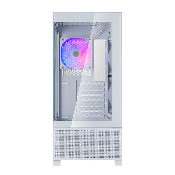 Silverstone Lucid 05 Exquisite ATX Gaming Chassis 270 Panoramic, White