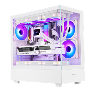 Hardcore Gaming PC White Build - i7 14th Gen, RTX 4080 Super, 32GB DDR5 Ram, 1TB M.2 SSD