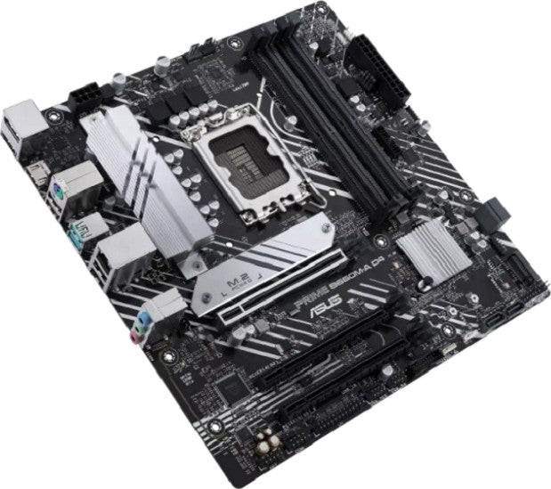 Asus Prime B660M-A D4 MATX Motherboard I 90MB19K0-M1EAY0