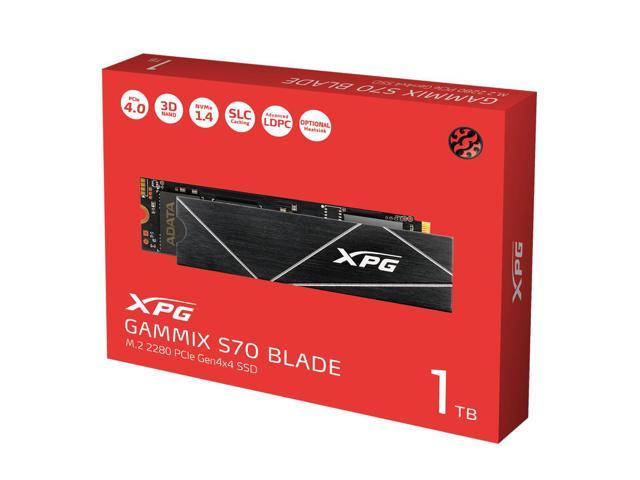 XPG GAMMIX S70 Blade 1TB PCIe Gen4x4 M.2 2280 SSD - Dragon Master For Electronics