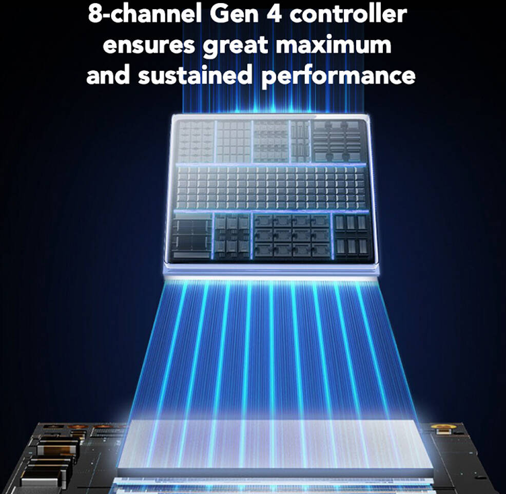 Lexar NQ780 1TB M.2 2280 PCIe Gen 4x4 NVMe SSD, Up to 6500/2500 MB/s Read/Write | LNQ780X001T-RNNNU