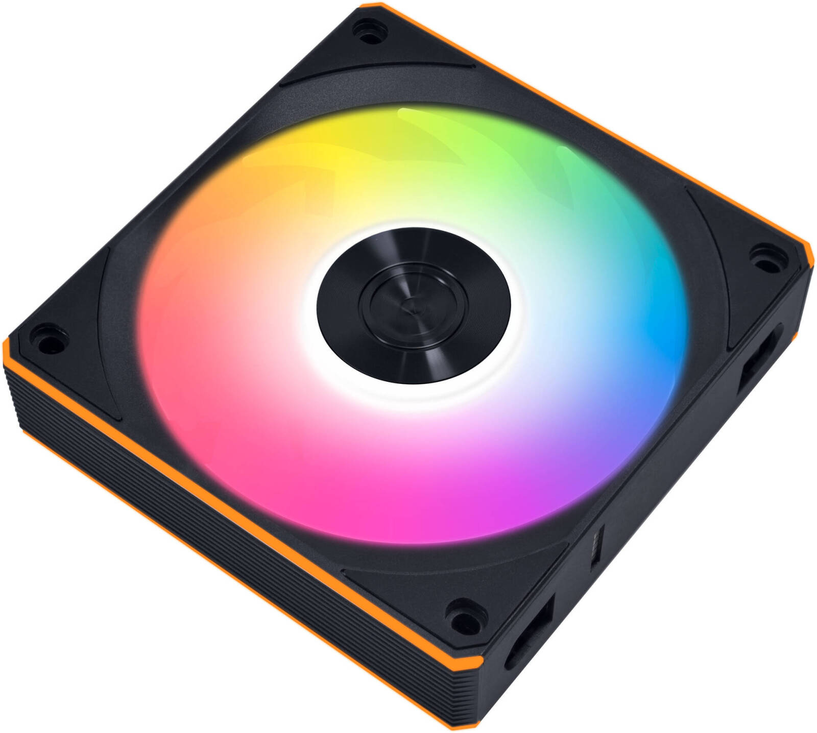 Lian Li Uni Fan CL Wireless 120MM Case Fan, BLACK, Single Fan, 2100 RPM Fan Speed, 72.73 CFM Fan Airflow, FDB Bearing Type, PBT / PC / Aluminum Materials