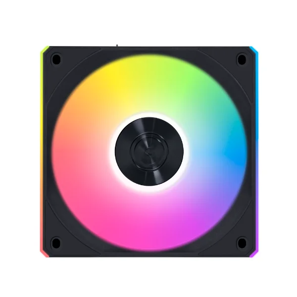 Lian Li Uni Fan CL Wireless 120MM Case Fan, BLACK, Pack of 3, 2100 RPM Fan Speed, 72.73 CFM Fan Airflow, FDB Bearing Type, PBT / PC / Aluminum Materials
