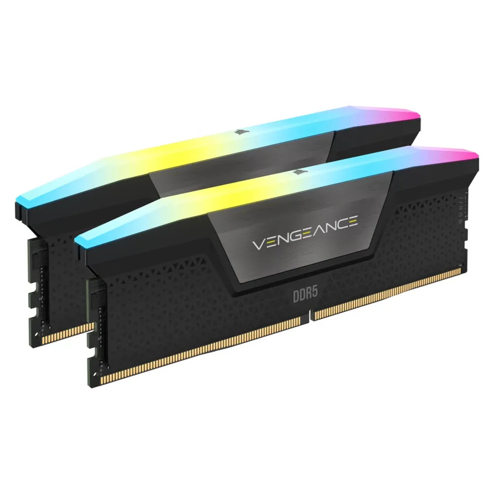 Corsair VENGEANCE RGB 32GB  (2X16GB) DDR5 DRAM | CMH32GX5M2F6000Z36
