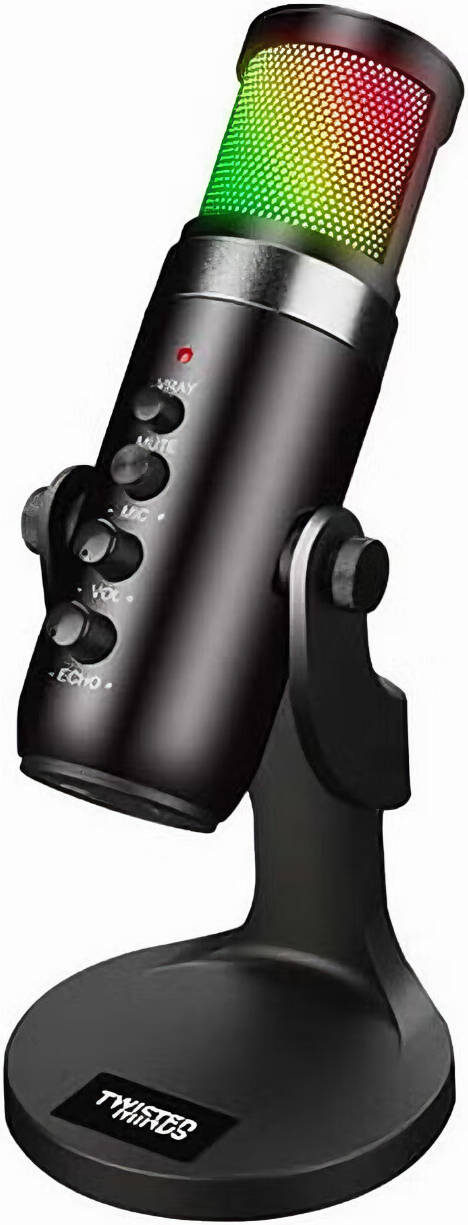 Twisted Minds W108 USB Microphone RGB - Black