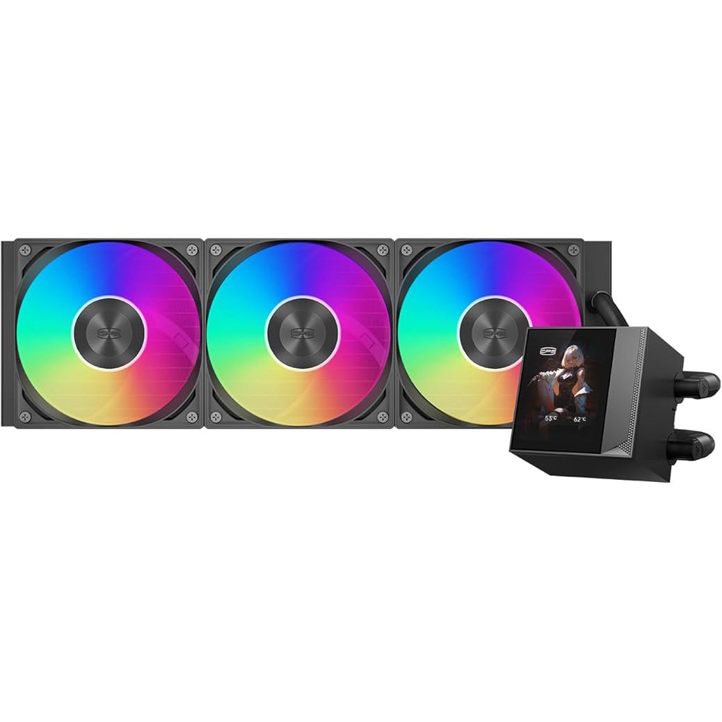 PCCOOLER DC360PROBKAWXY-GL CPU WATER COOLER CPS DC360 PRO ARGB DISPLAY BLACK