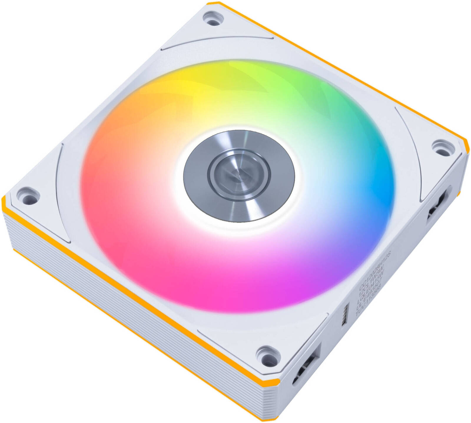Lian Li Uni Fan CL Wireless 120MM Case Fan, WHITE, Single Fan, 2100 RPM Fan Speed, 72.73 CFM Fan Airflow, FDB Bearing Type, PBT / PC / Aluminum Materials