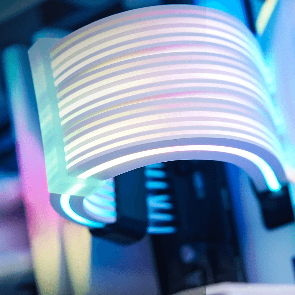 Darkflash LG-03 White 6+2 Pin*3 ARGB Extension Cable, White| LG03