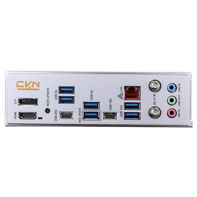 COLORFUL CVN Z890M GAMING FROZEN V20 DDR5 WIFI Motherboard LGA 1851 Socket, Supports Intel® Core™ Ultra processors | White