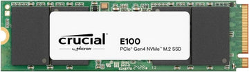 Crucial E100 Internal M.2 SSD 1TB PCie Gen 4.0 NVMe 2280, Up to 5000MB/s Read/Write, CT1000E100SSD8