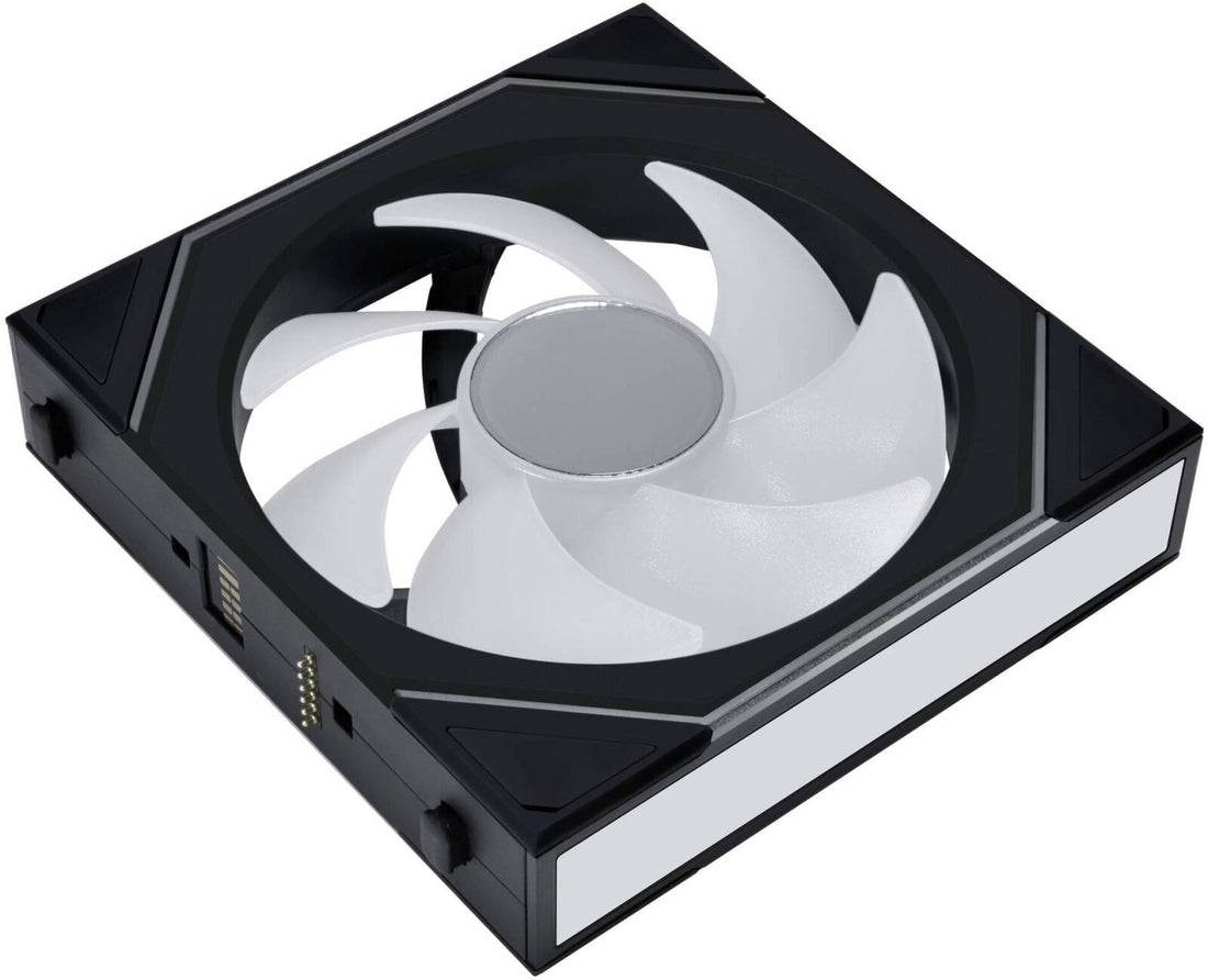 Lian-Li UNI FAN SL-INF Wireless, REVERSED | BLACK, Single Fan, 120mm Size, 2300 RPM Fan Speed, Case Fans, 67 CFM Fan Airflow, FDB Bearing Type, PBT / PC / Aluminum Material
