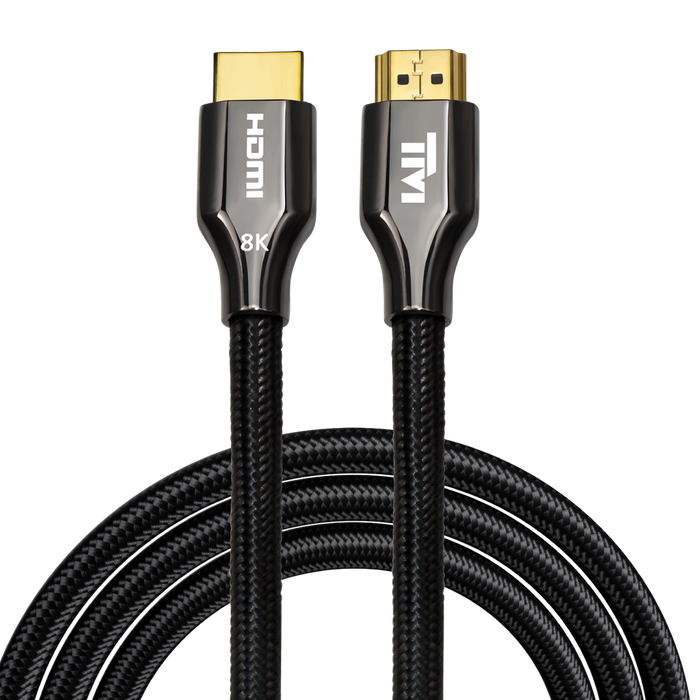 Twisted Minds HDMI Cable 2 METERS, Version 2.1 Resolution 8K/60Hz, 4K/120Hz, 4K/60Hz - Bandwidth 48Gbps Cable | TM-Z8KHDMI-2M