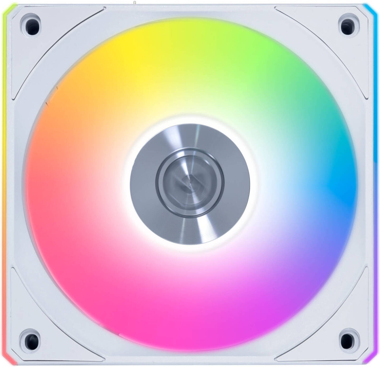 Lian Li Uni Fan CL Wireless 120MM Case Fan, WHITE, Single Fan, 2100 RPM Fan Speed, 72.73 CFM Fan Airflow, FDB Bearing Type, PBT / PC / Aluminum Materials