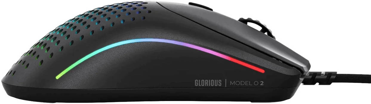 Glorious Model O2 Wired - Matte Black | GLO-MS-OV2-MB