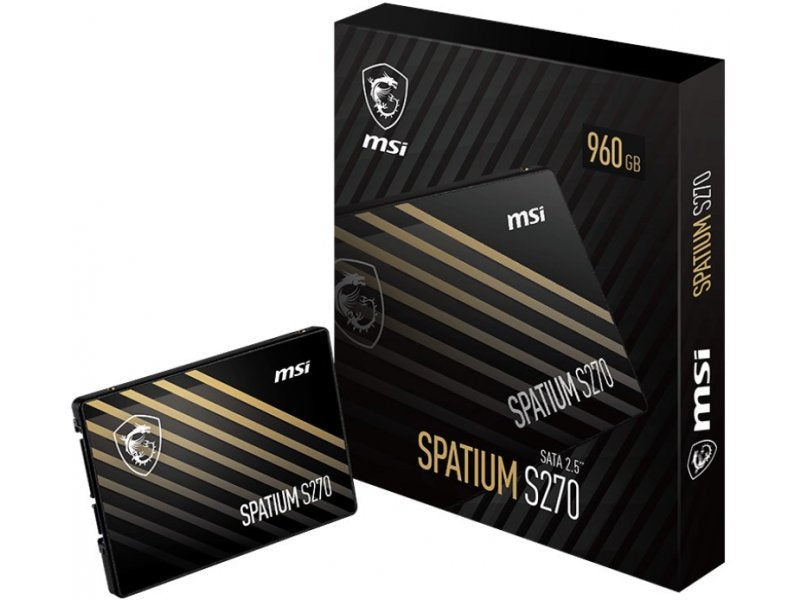 MSI Spatium S270 Sata 2.5" 960GB SSD 1TB