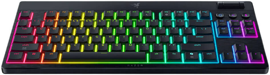 Razer Black Widow V4 Tenkeyless Hyperspeed -Wireless Mechanical Gaming Keyboard | RZ03-05450500-R3M1