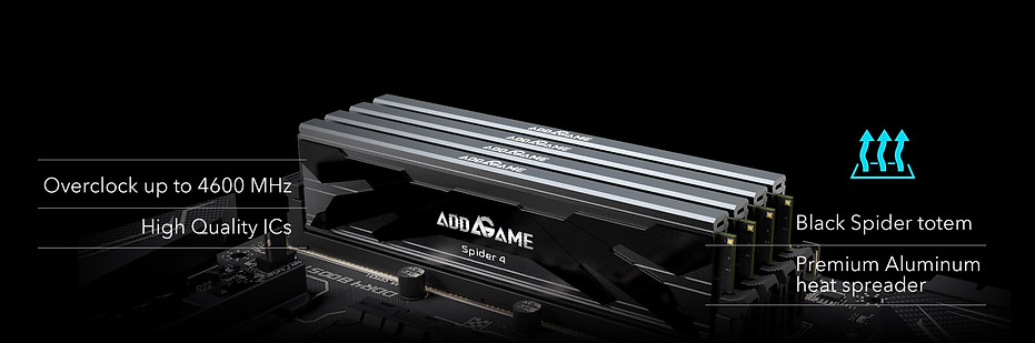 Addlink Gaming Spider S4 8GB 3200MHz DDR4 Memory