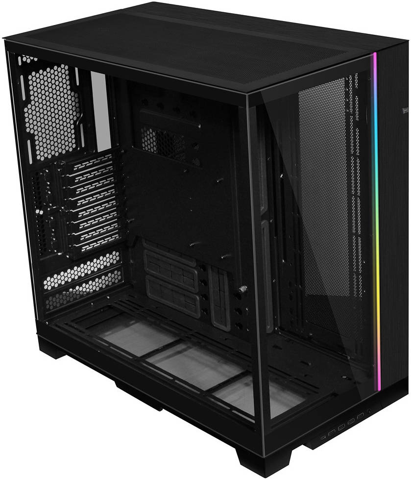 علبة كمبيوتر Lian Li O11 Dynamic EVO XL Full Tower، باللون الأسود | O11DEXL-X