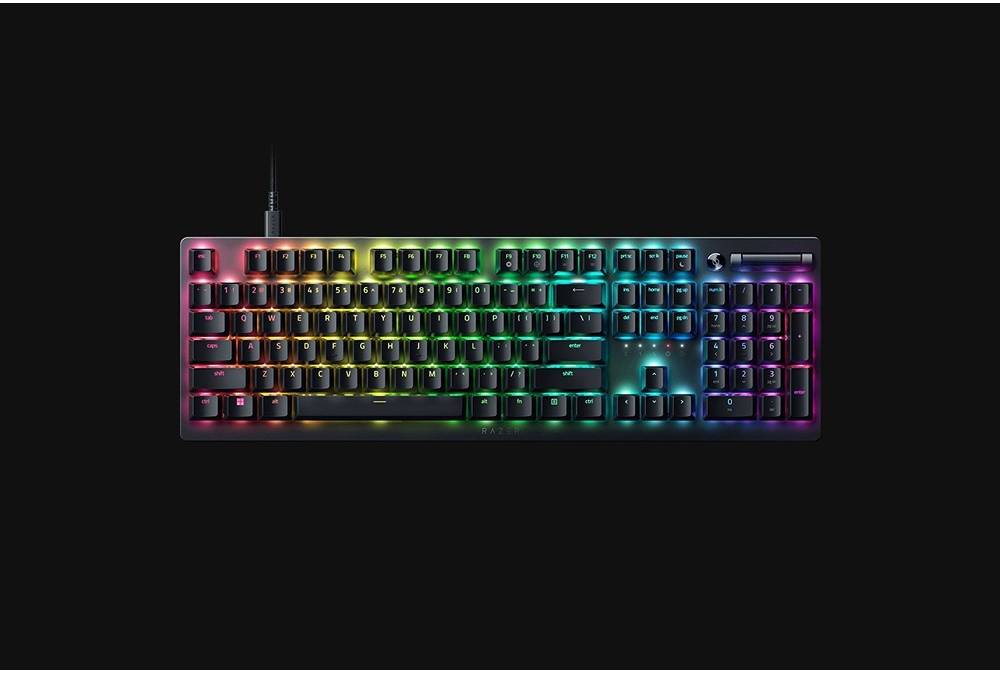 Razer DeathStalker V2 Gaming Keyboard, Low-Profile Optical Switches, Linear Red, Chroma RGB | RZ03-04500100-R3M1
