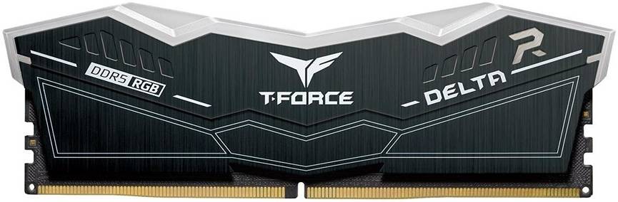 TeamGroup T-Force Delta RGB BLACK 64GB (2x32GB) DDR5 6000MHZ Desktop Memory, 288-Pin PC RAM, 38 CAS Latency, Intel XMP 3.0 Chipset, Black | FF3D564G6000HC38ADC01