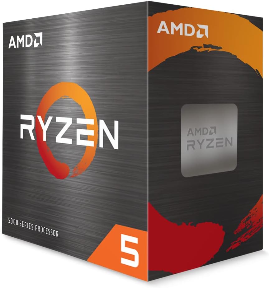 AMD Ryzen 5 5500 6 Cores 12 Threads Processor (3.6GHz/4.2GHz Boost), 19MB Cache, 65W TDP, AM4