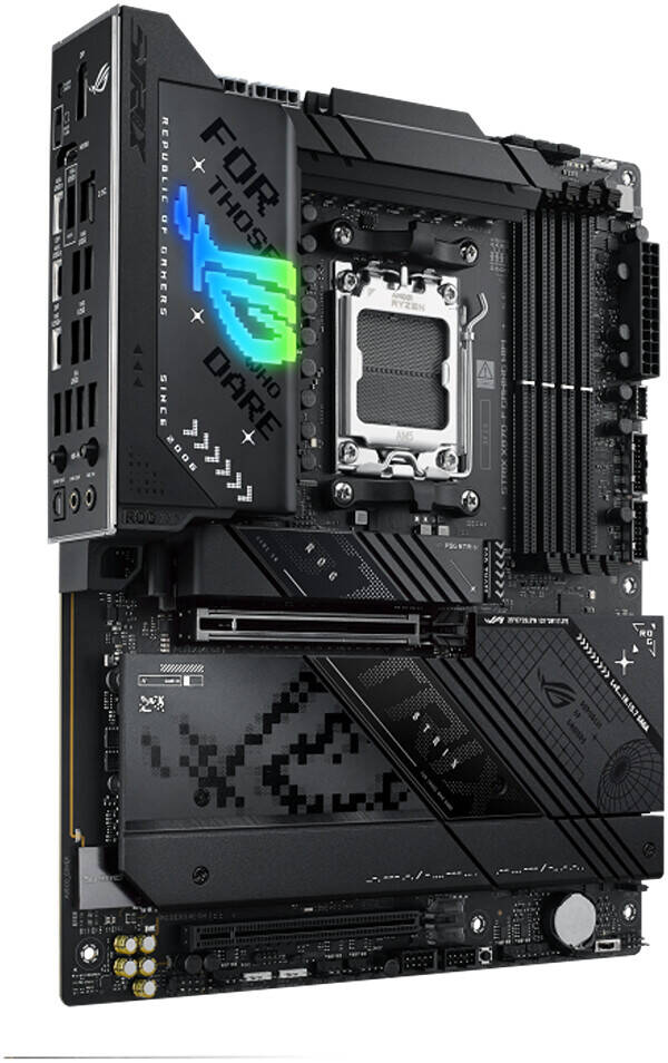 ASUS ROG STRIX X870-F Gaming WIFI, DDR5, AM5 Socket, 4 x DIMM Slots, 192GB MAX Memory, Gaming WIFI Motherboard | 90MB1IV0-M0EAY0