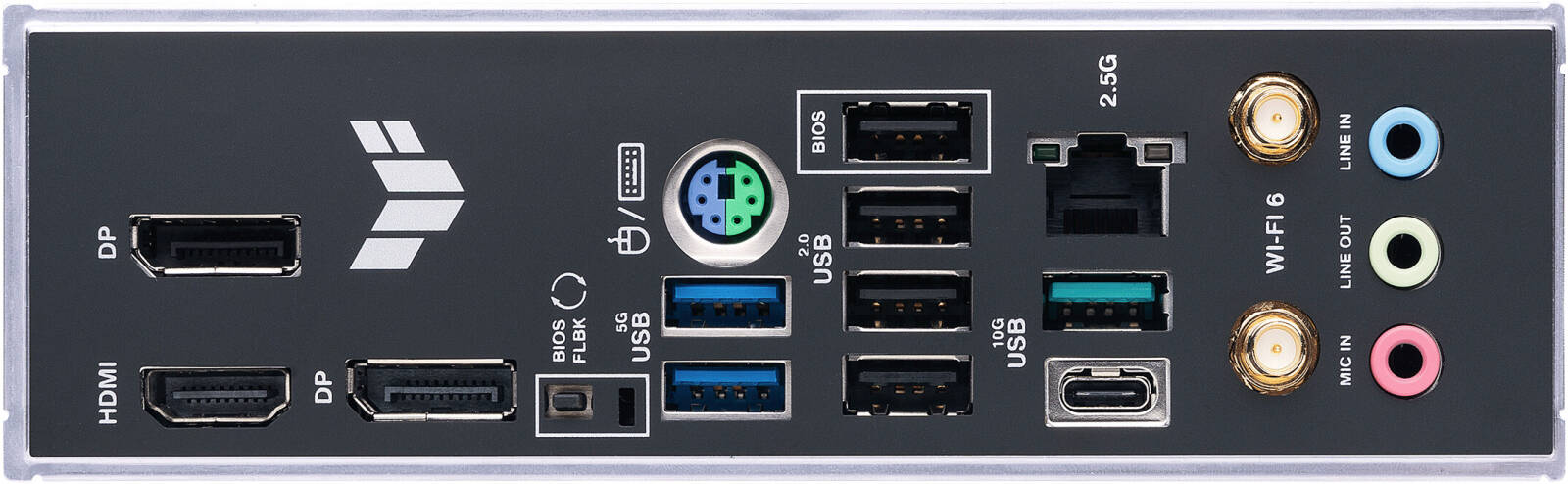 ASUS TUF B650M-E WIFI AM5 Gaming Motherboard, AMD B650 Chipset, 4x DIMM DDR5 Slots, 192GB Max Memory, 2x M.2 Slots, 2x DP, 1x HDMI, 3x Audio Jacks, 1x Realtek 2.5Gb Port | 90MB1FV0-M0EAY0