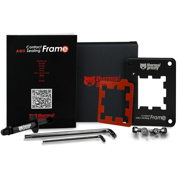 Thermal Grizzly AM5 Contact & Sealing Frame for AMD Ryzen AM5 | TG-CSF-AM5