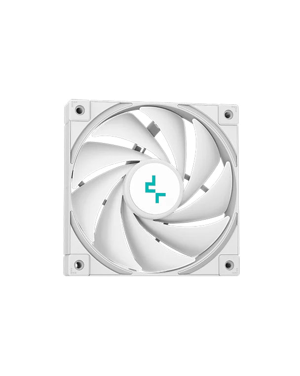 مبرد وحدة المعالجة المركزية السائل عالي الأداء Deepcool LT720 مقاس 360 مم (أبيض) 