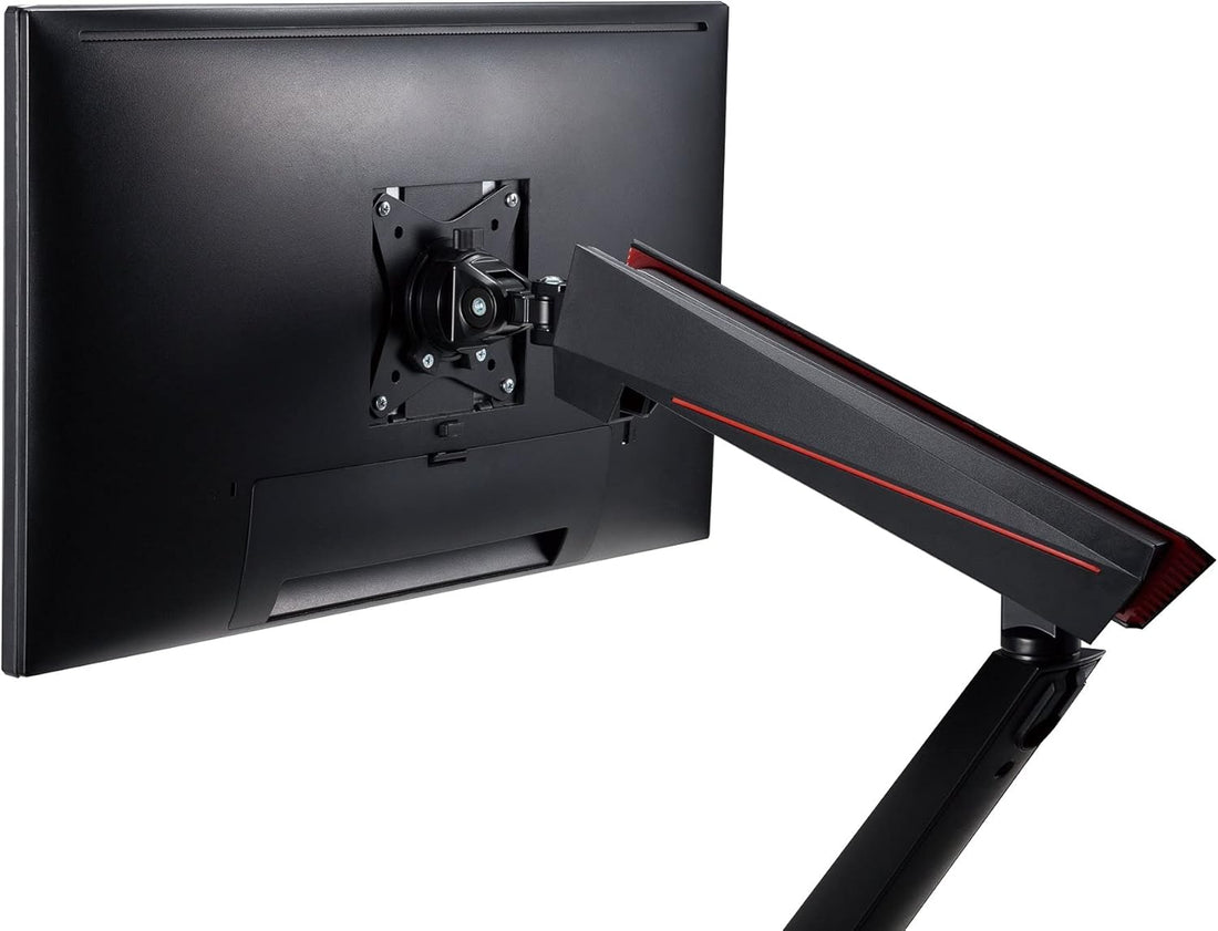 Twisted Minds Single Monitor Spring Assisted Monitor Arm USB Port | LDT39-C012U