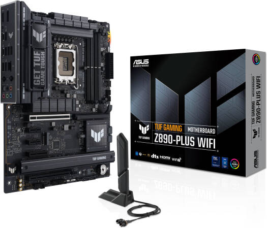 ASUS TUF GAMING Z890-PLUS WIFI LGA1851 DDR5 ATX Motherboard | 90MB1IQ0-M0EAY0