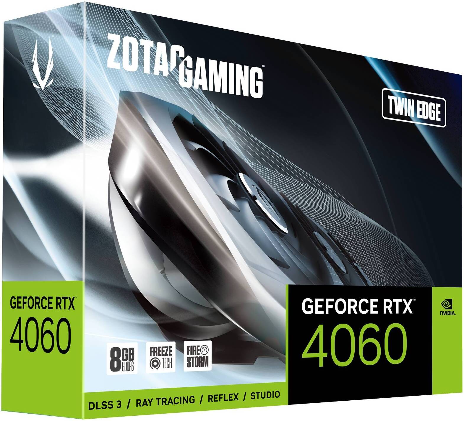 ZOTAC GAMING GeForce RTX 4060 Twin Edge Graphics Card, 8GB GDDR6