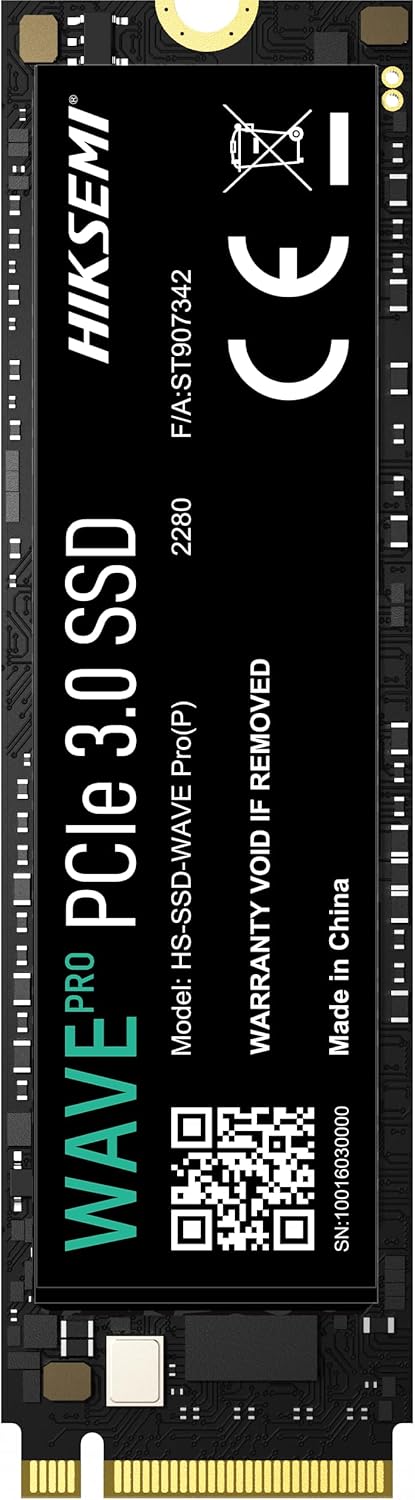 HIKSEMI Wave 512GB NVMe M.2 PCIe Gen 3 SSD Up to 2500MB/s Internal Solid State Drive for Desktop Laptop | HD-SSD-WAVE(P)-512G