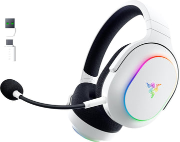 Razer Barracuda X Chroma RGB Wireless Gaming Headset, White