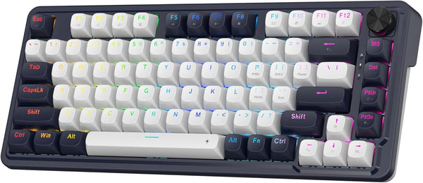 Redragon K673WB-RGB-M Magnetic Gaming 81 Keys 8K Wired Mechanical Keyboard